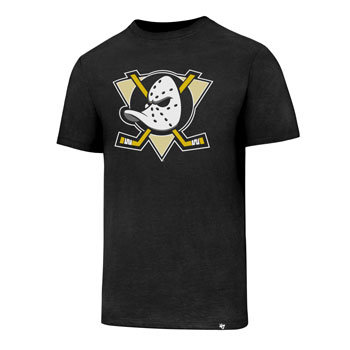 Černé pánské tričko s krátkým rukávem "Anaheim Ducks", 47 Brand - velikost L