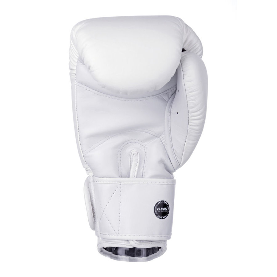 Bílé boxerské rukavice King - velikost 10 oz