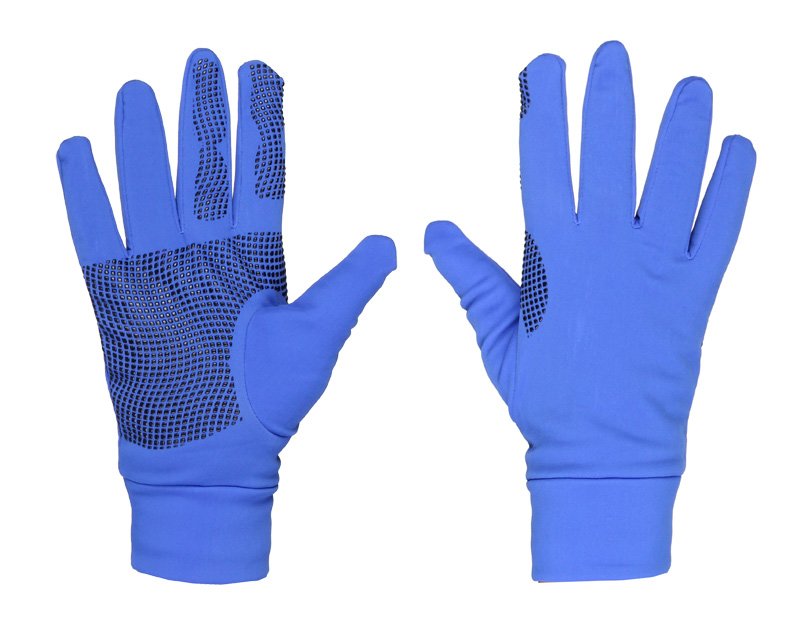 Modré zimní běžecké rukavice Merco - velikost XXL