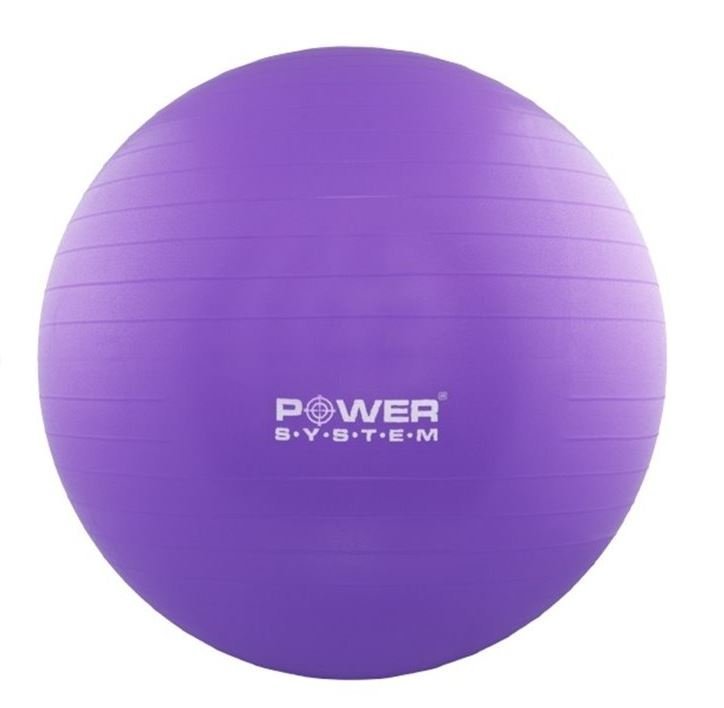 Modrý gymnastický míč Power System - průměr 75 cm
