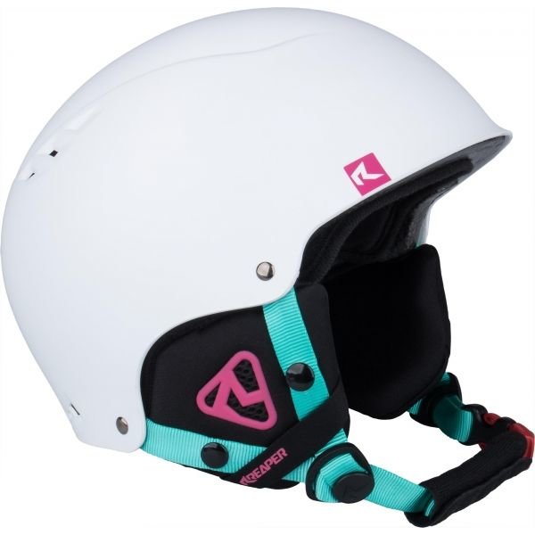 Bílá dětská lyžařská helma Arcore