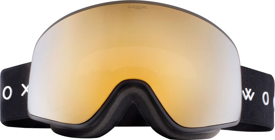 Černé lyžařské brýle Woox