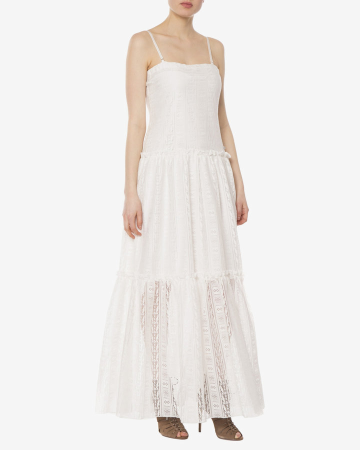 Bílé dámské šaty Silvian Heach - velikost XXS