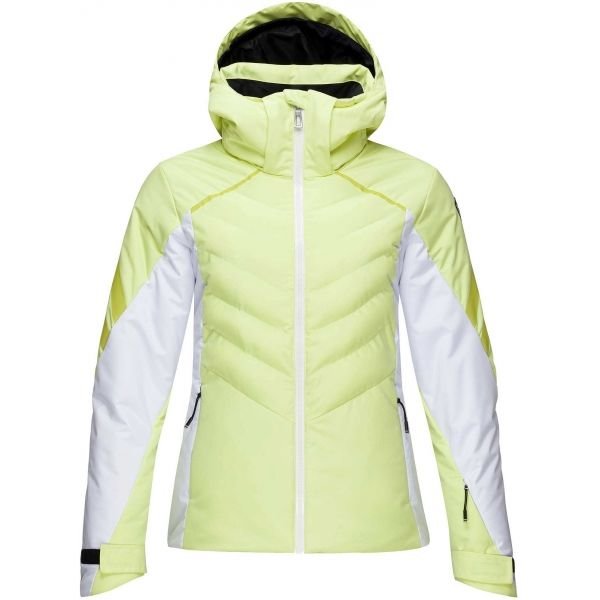 Bílo-zelená dámská lyžařská bunda Rossignol - velikost L
