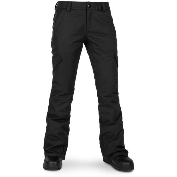 Černé dámské snowboardové kalhoty Volcom - velikost XL