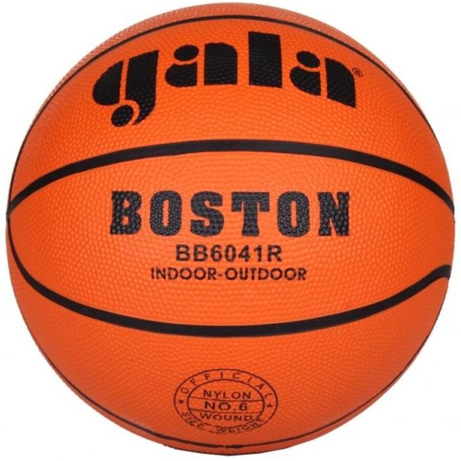 Oranžový basketbalový míč Boston, Gala - velikost 6