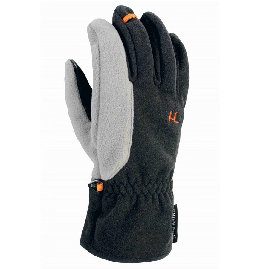 Černo-šedé zimní rukavice Ferrino