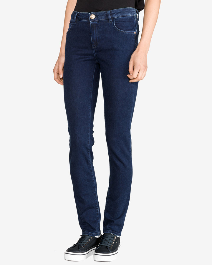 Modré dámské džíny Trussardi Jeans