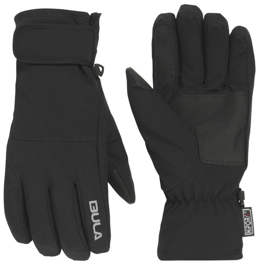 Černé zimní dámské běžecké rukavice Bula - velikost M