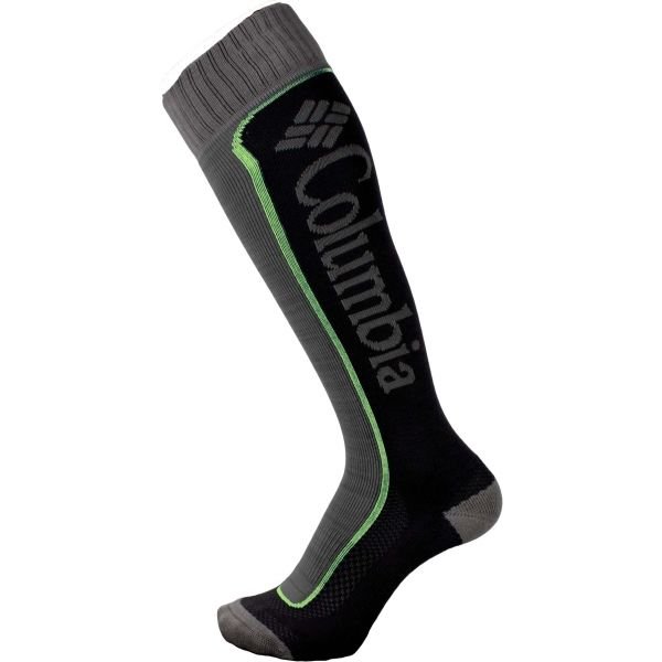 Černo-šedé lyžařské ponožky Columbia - velikost 35-38 EU