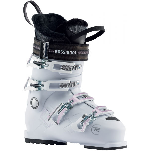 Bílo-černé dámské lyžařské boty Rossignol - velikost vnitřní stélky 25 cm