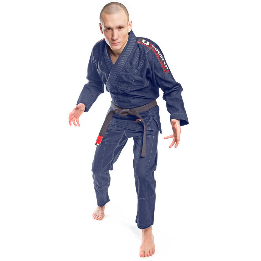Modré kimono na jiu-jitsu Booster