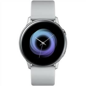 Stříbrné chytré hodinky Galaxy Watch Active, Samsung