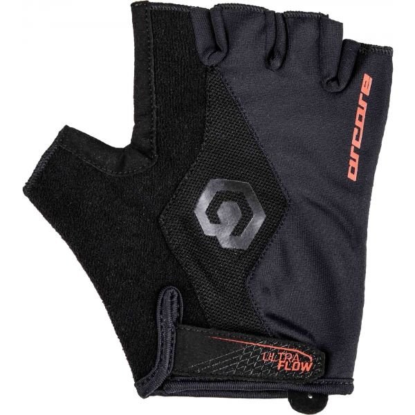 Černo-šedé cyklistické rukavice Arcore - velikost XL