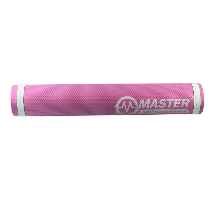 Růžová podložka na cvičení Master - tloušťka 0,4 cm