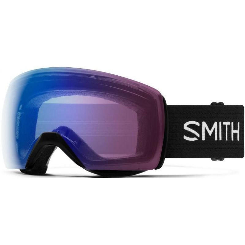 Černé brýle na snowboard Smith