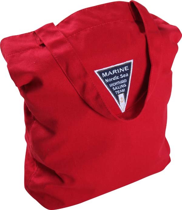 Červená sportovní taška MARINE