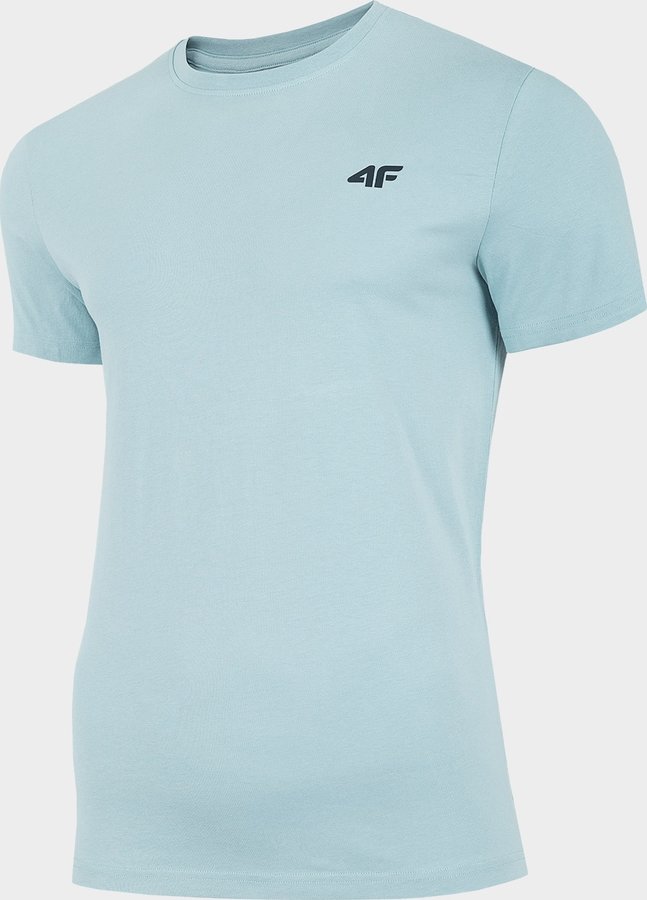 Modré pánské tričko s krátkým rukávem 4F - velikost L