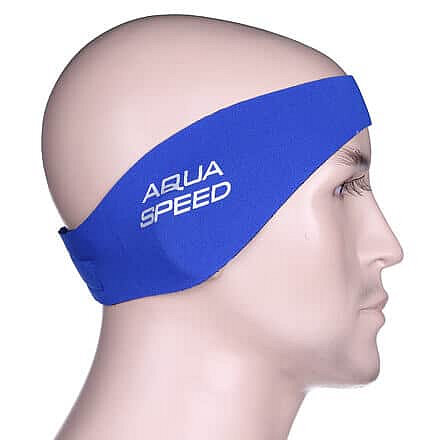 Modrá koupací čelenka Ear Neo, Aqua-Speed