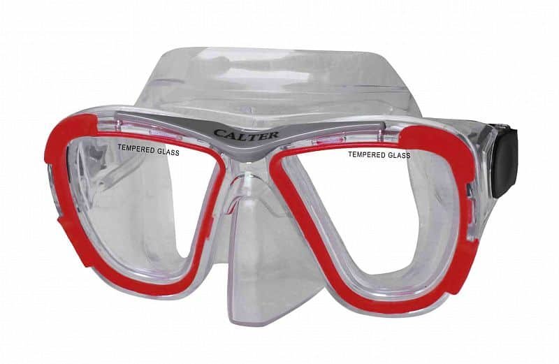 Potápěčská maska - Potápěčská maska CALTER SENIOR 238P, červená